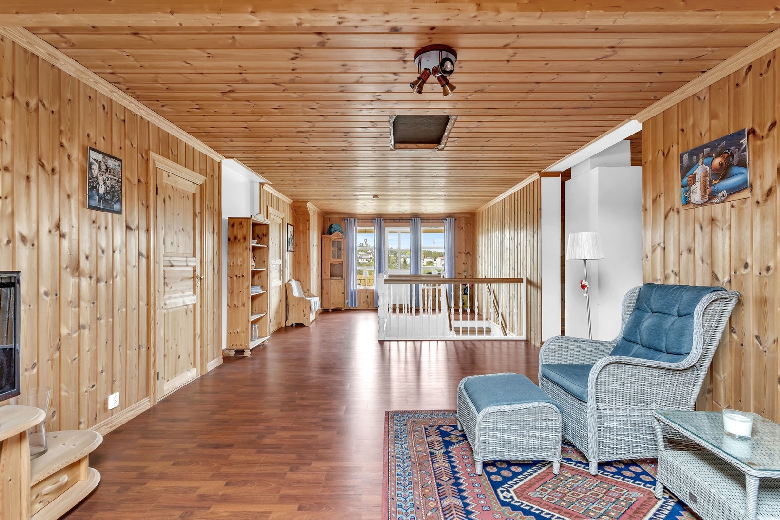 Loftstuen byr på rikelig med muligheter. Galleribilde