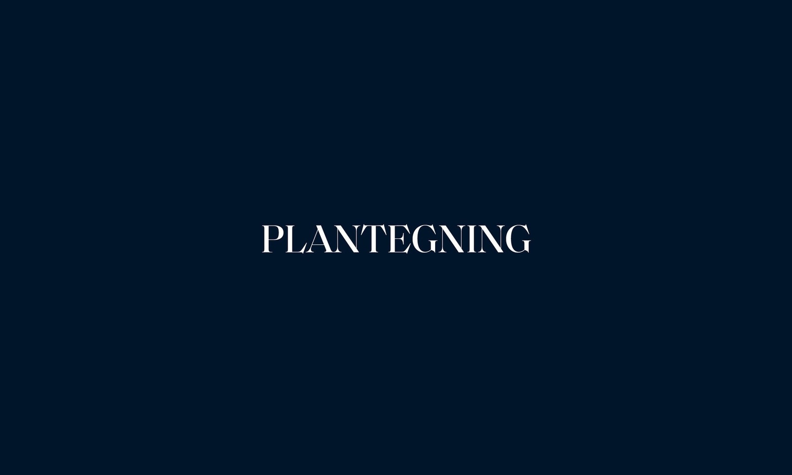 Vi tar først en titt på plantegningen. Galleribilde