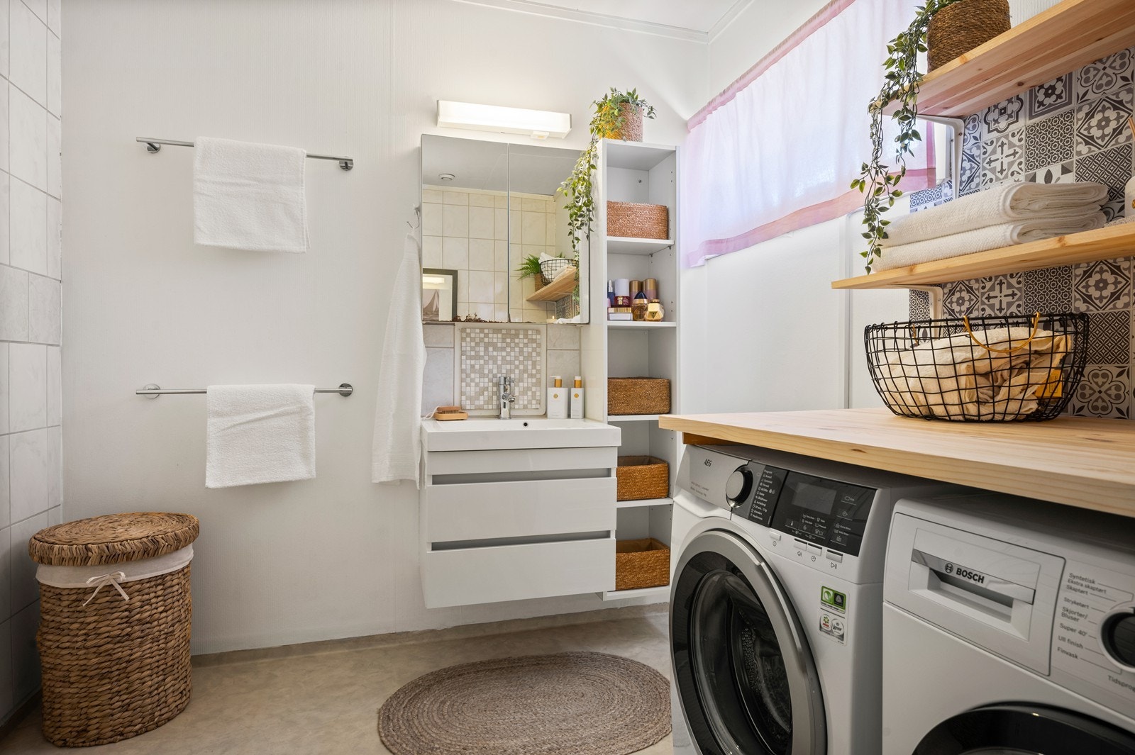 Her er det oppvarming via panelovn Galleribilde