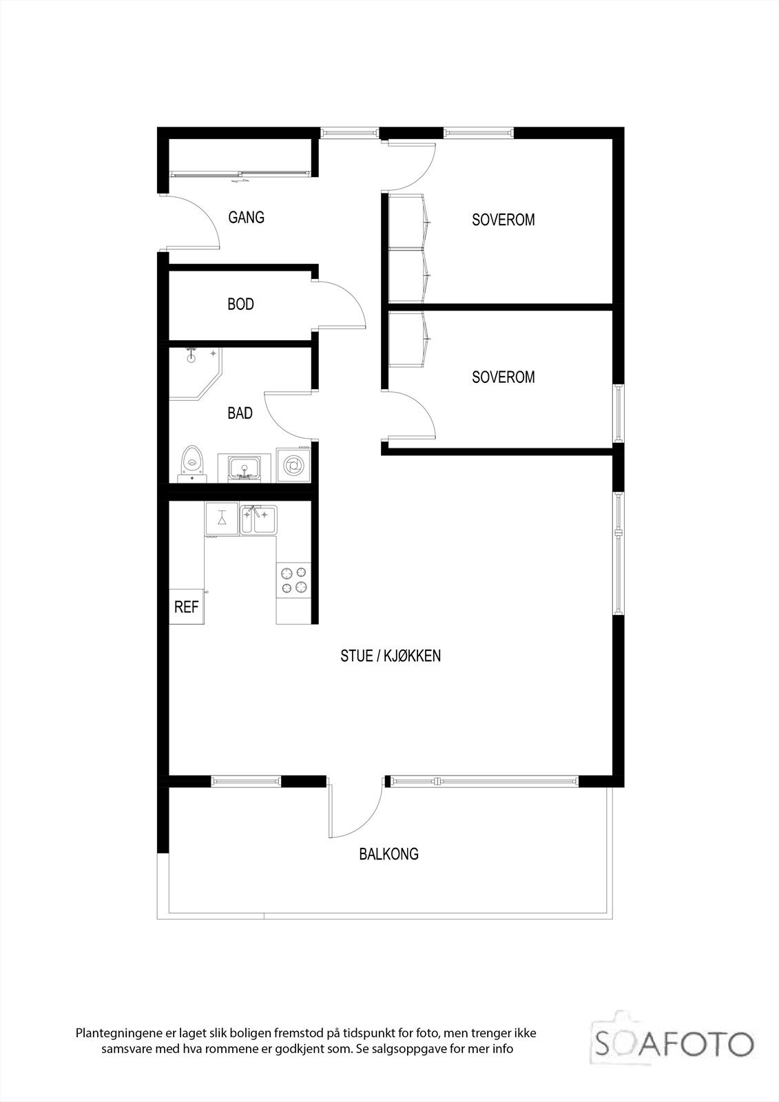 hjelmelandsgata 9 2D Galleribilde