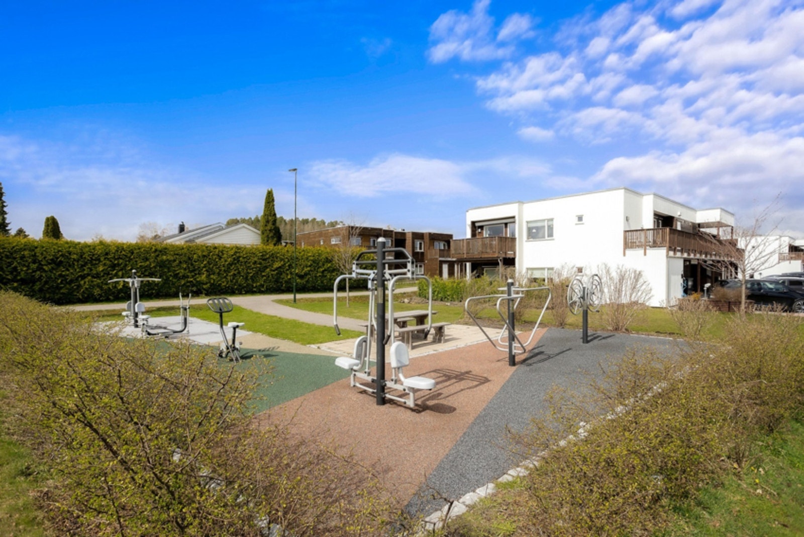 Stor lekeplass i området. Galleribilde