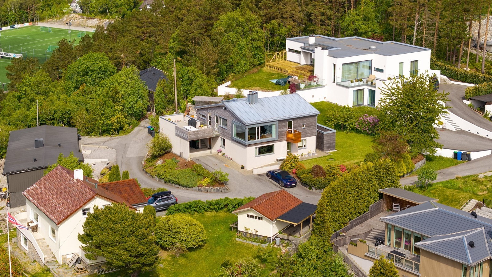 Fasade og beliggenhet Galleribilde