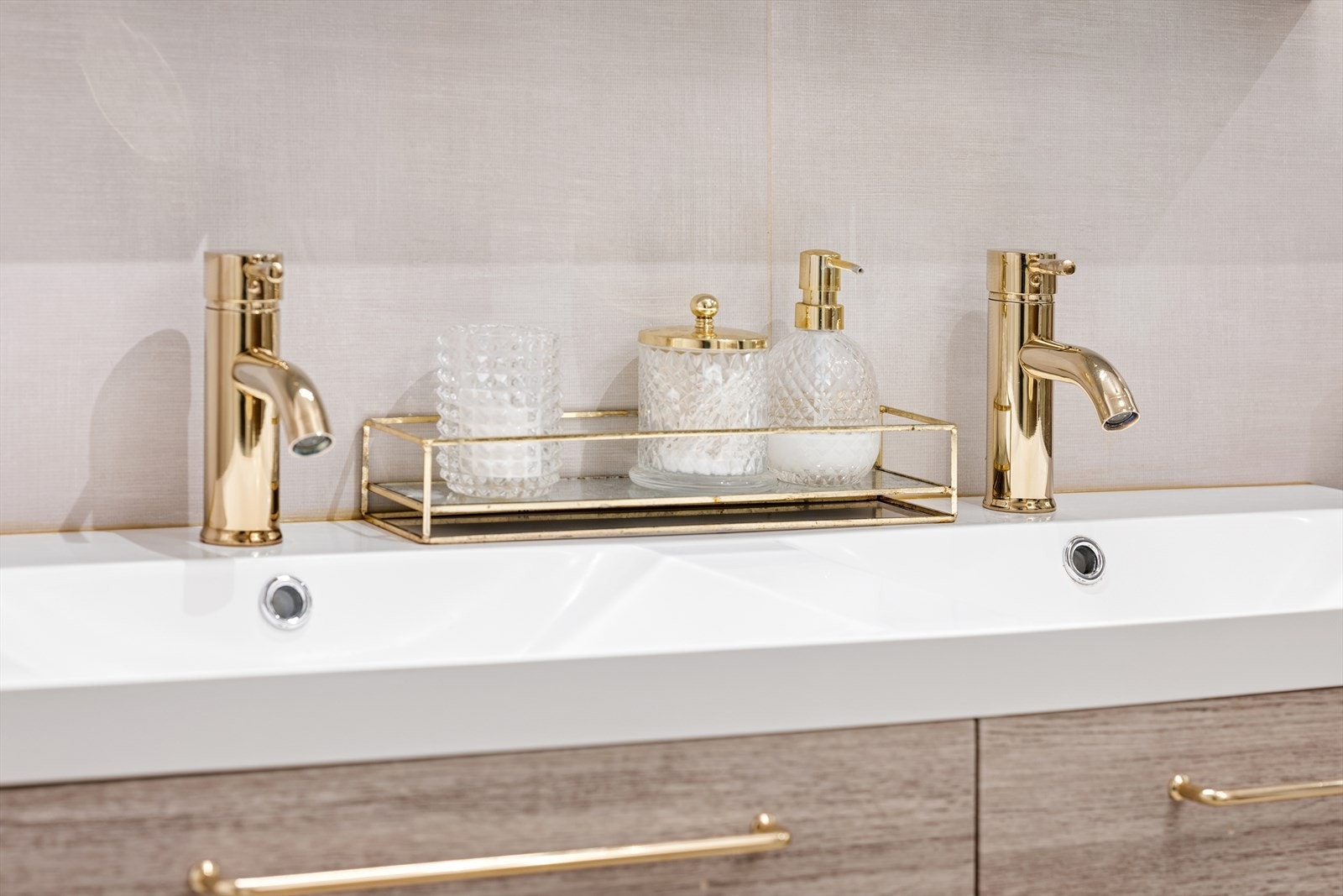 Også her er gulldetaljene gjennomgående. Galleribilde