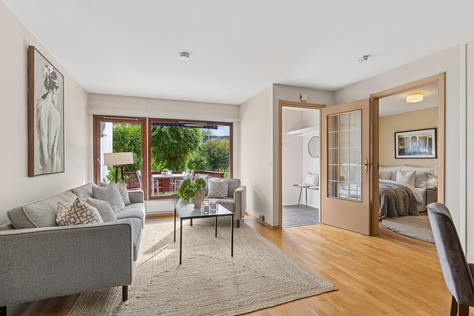 I felleskostnadene er blant annet TV og bredbånd fra Telenor inkludert. Galleribilde