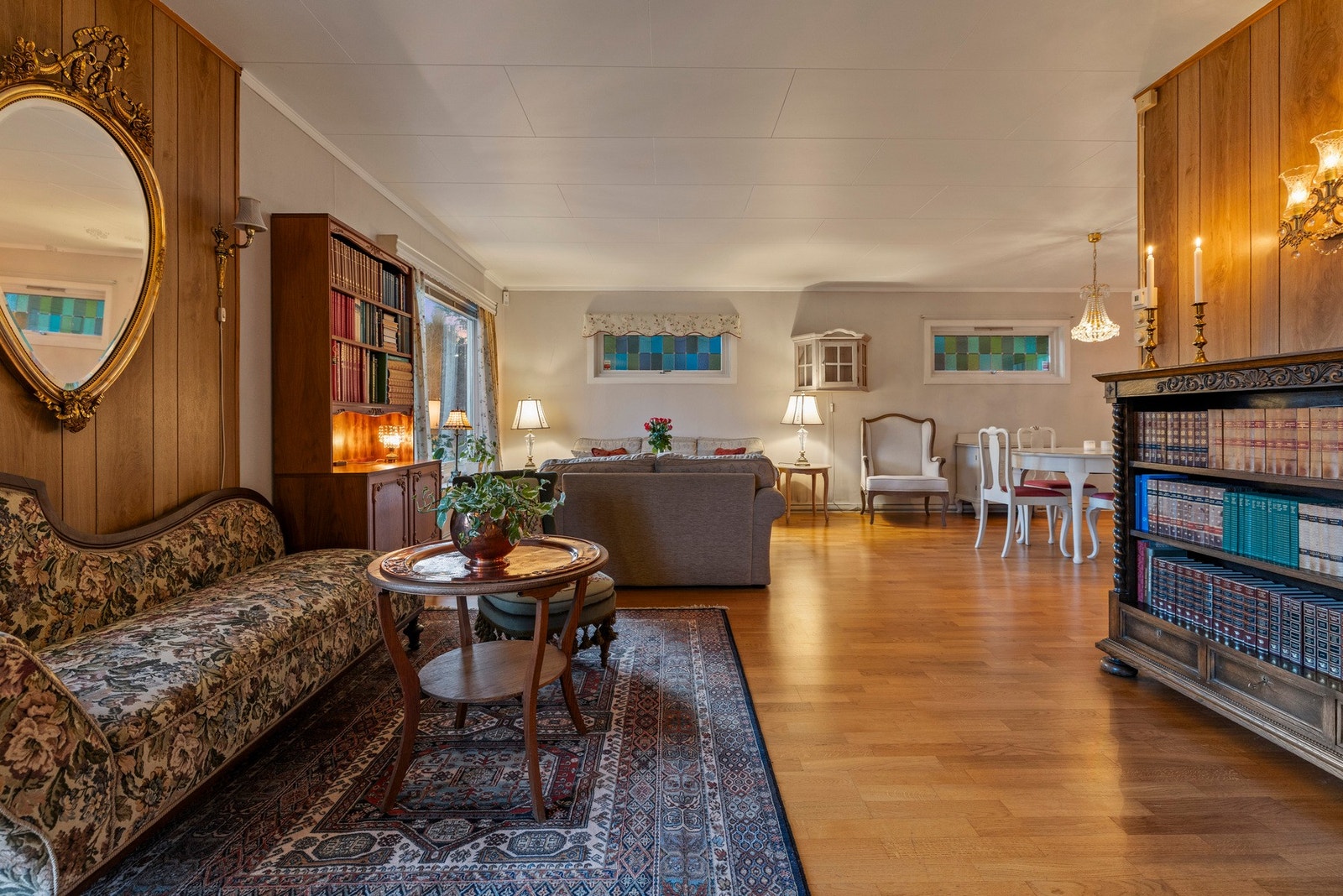 Lun kveldsstemning Galleribilde