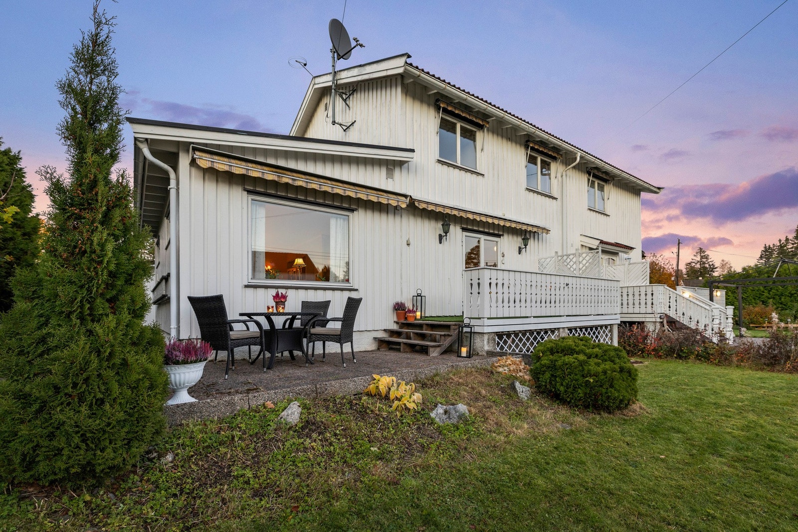 Lun kveldsstemning Galleribilde