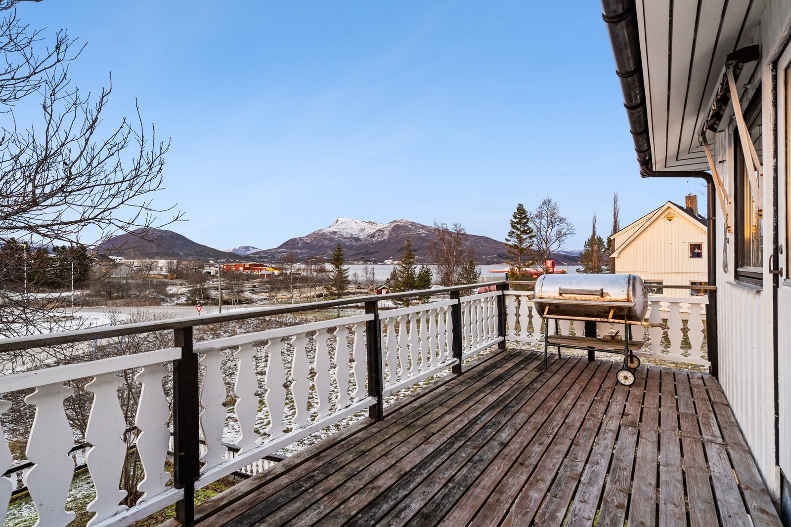 Balkong med utgang fra hovedsoverommet Galleribilde