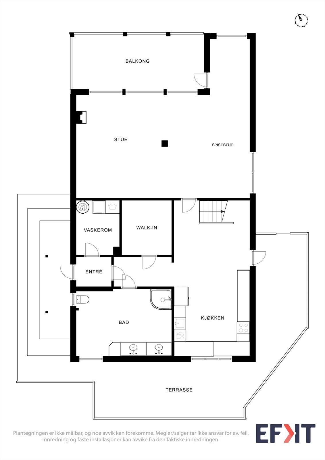 Plantegning 1. etasje. Galleribilde