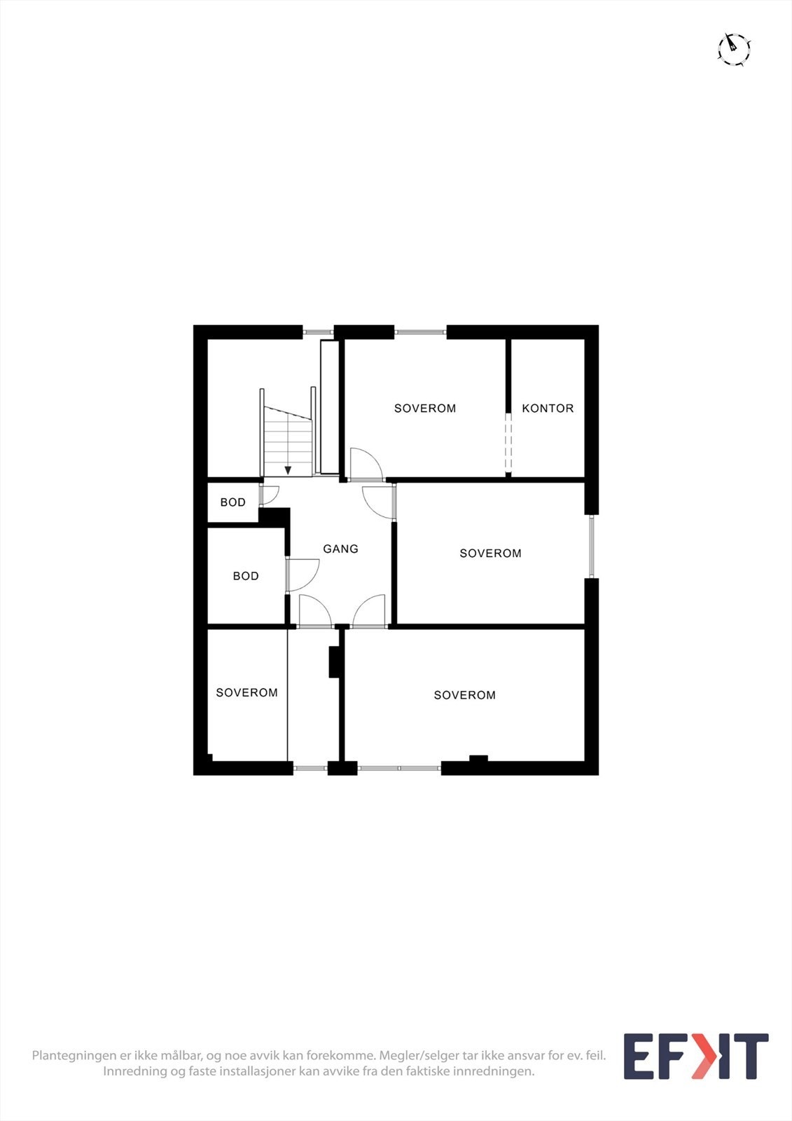 Plantegning 2. etasje. Galleribilde