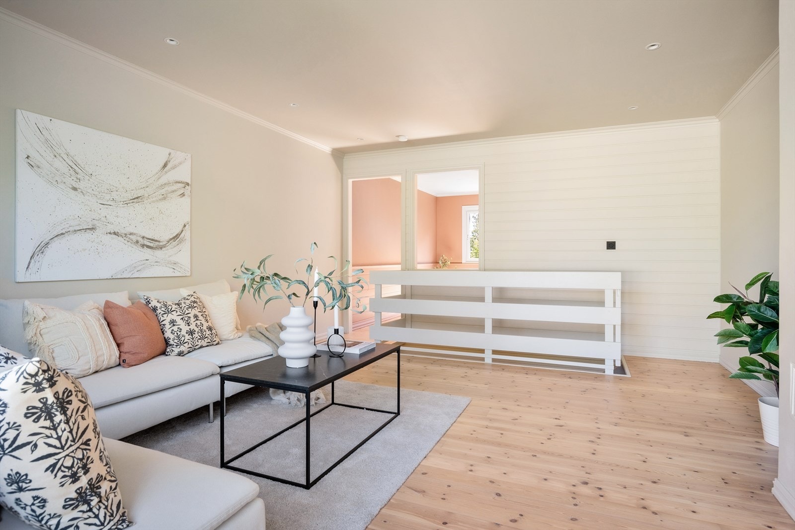 Det er lyse og moderne fargevalg. Galleribilde