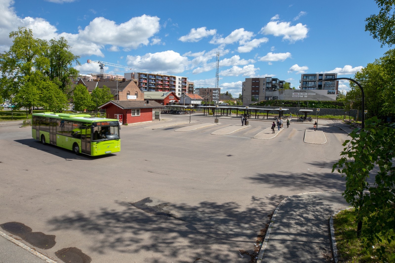 Godt busstilbud i nærområdet Galleribilde