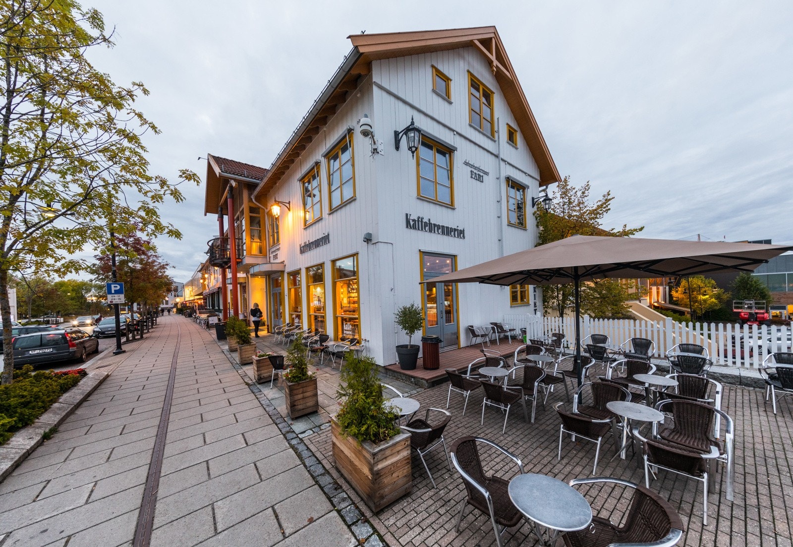 Jessheim sentrum ligger i kort avstand fra Skogmo Park Galleribilde