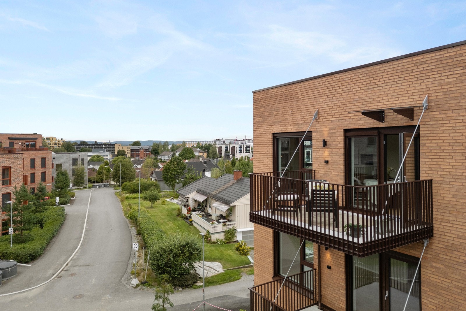 Prosjektets absolutt beste beliggenhet; Topp-/hjørne mot sørvest Galleribilde