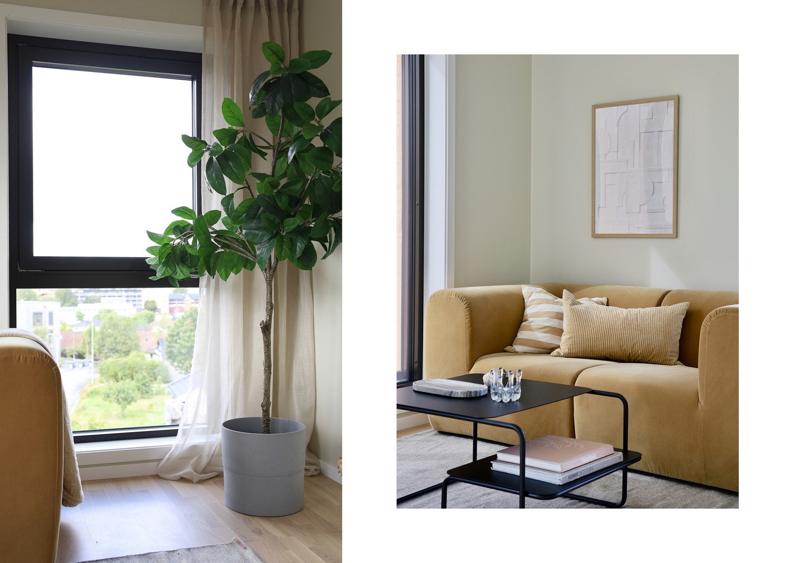 Utvendige screens gir privatliv og skjerming mot solen Galleribilde