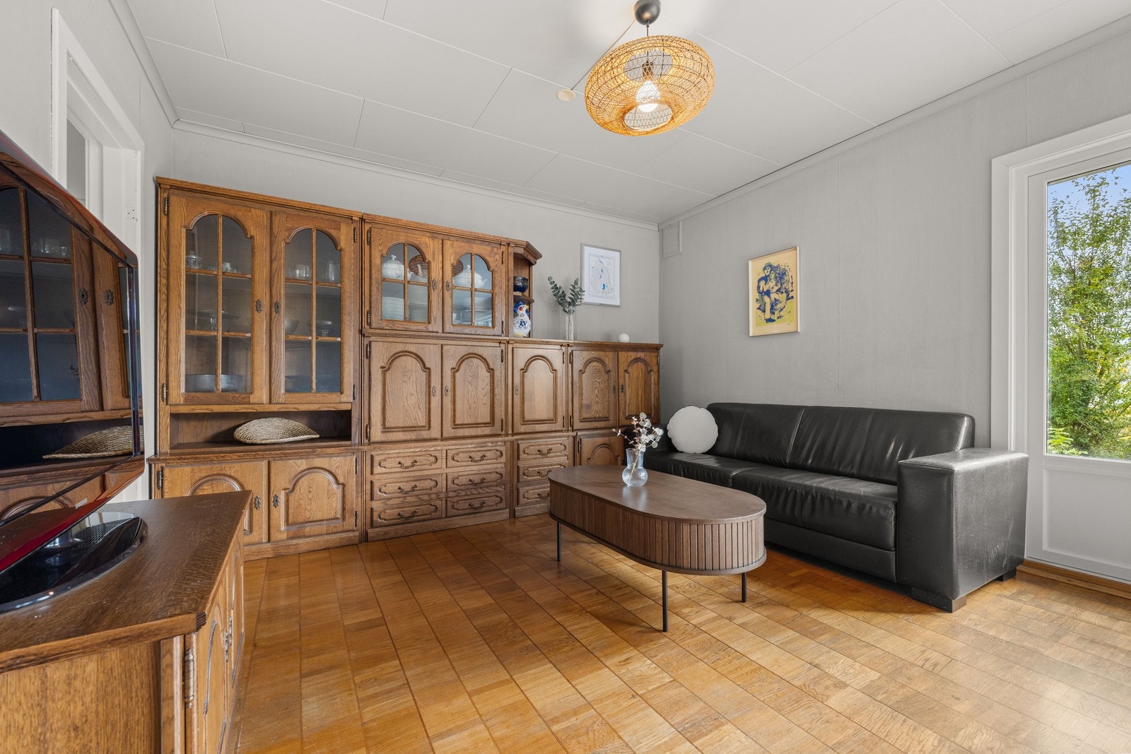 Romslig stue Galleribilde