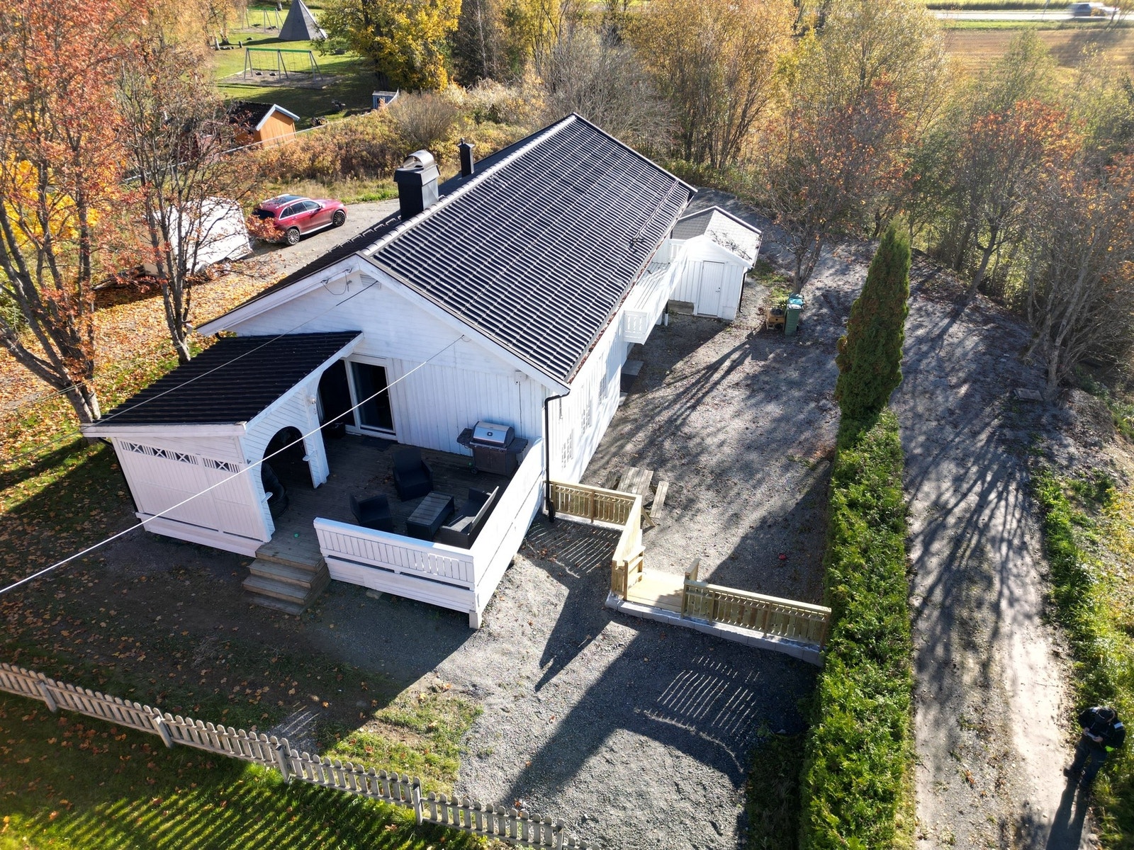 Perfekt for dem som ønsker å bo i rolige omgivelser, men likevel ha sentrale fasiliteter innen rekkevidde. Galleribilde