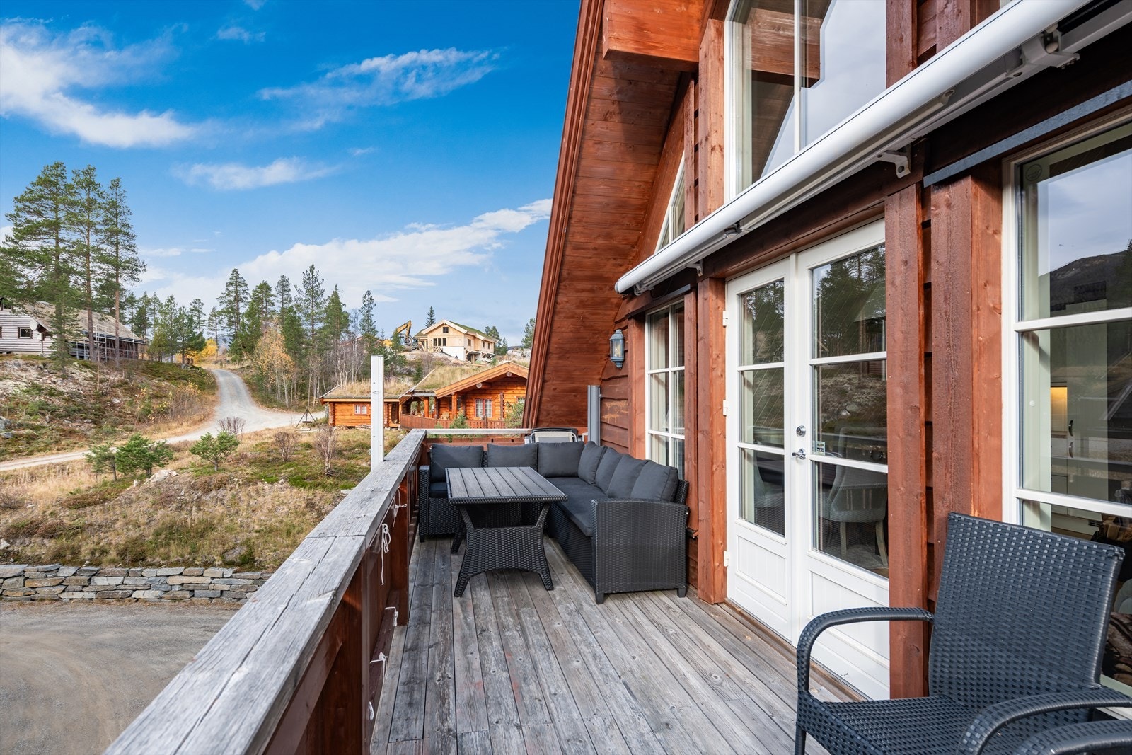 Terrassen er på hele 14m2! Galleribilde