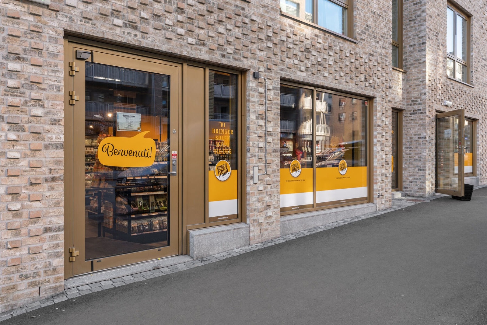 Nyåpnede Smaken av Italia med deilige fristelser Galleribilde