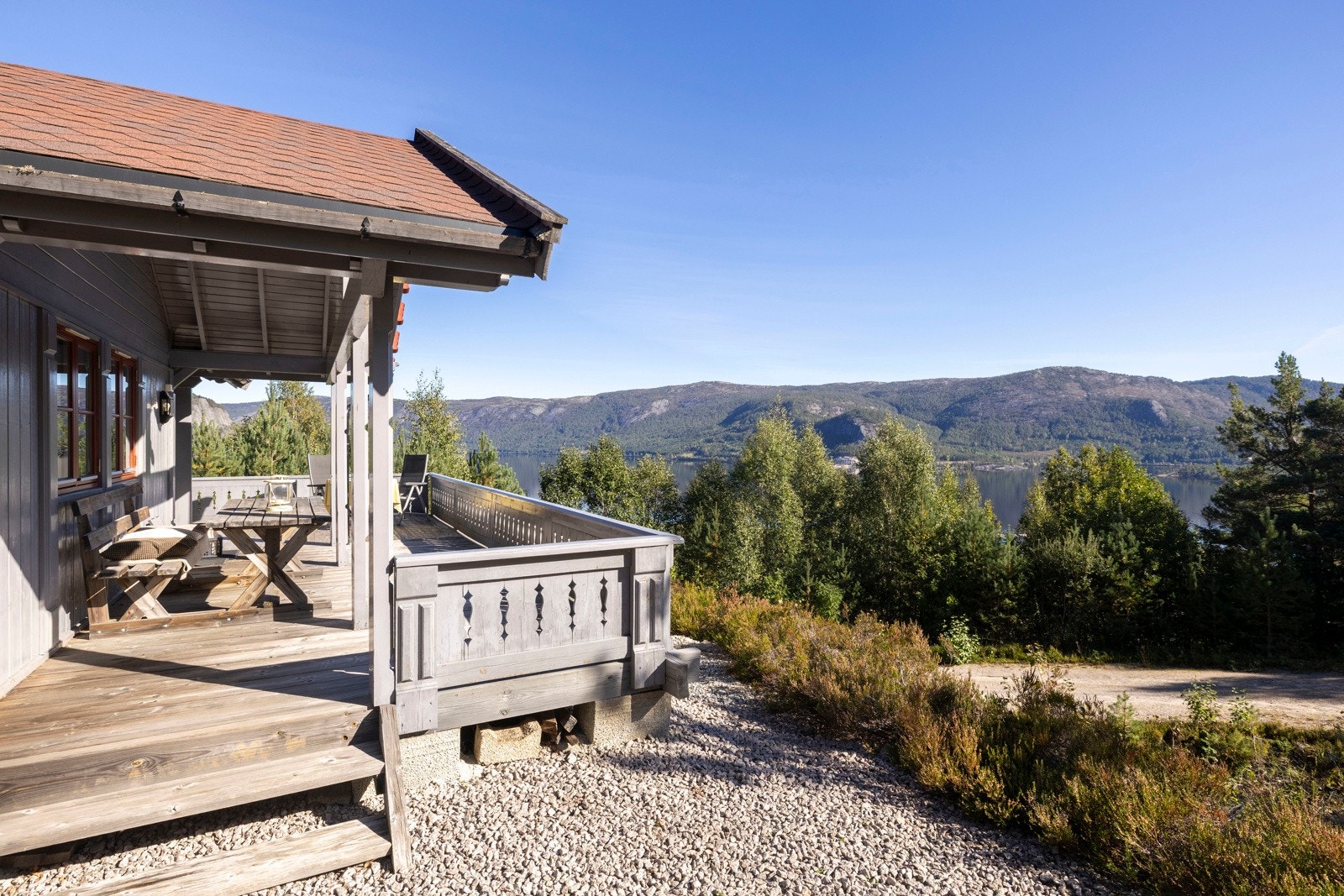 Uteområde. Galleribilde