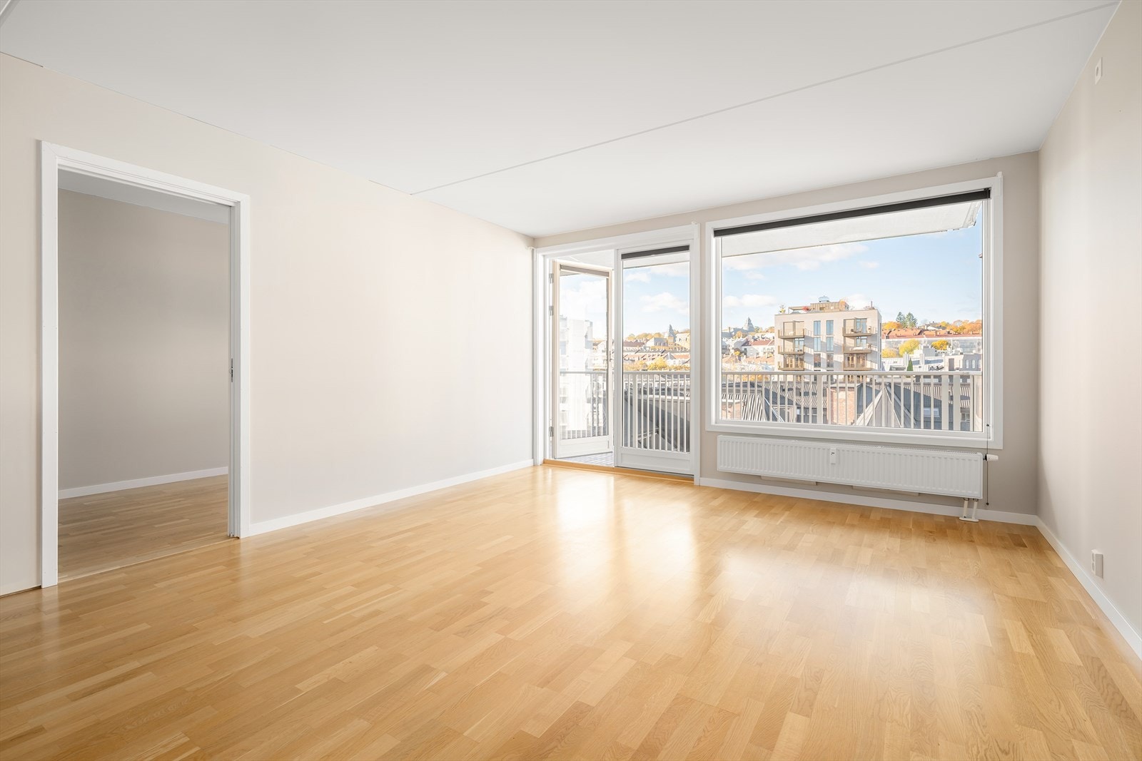 Internett fra Telia er inkludert i felleskostnadene, og du kan velge TV- og strømmeabonnement for kr 240 per måned (gjeldende pris). Galleribilde