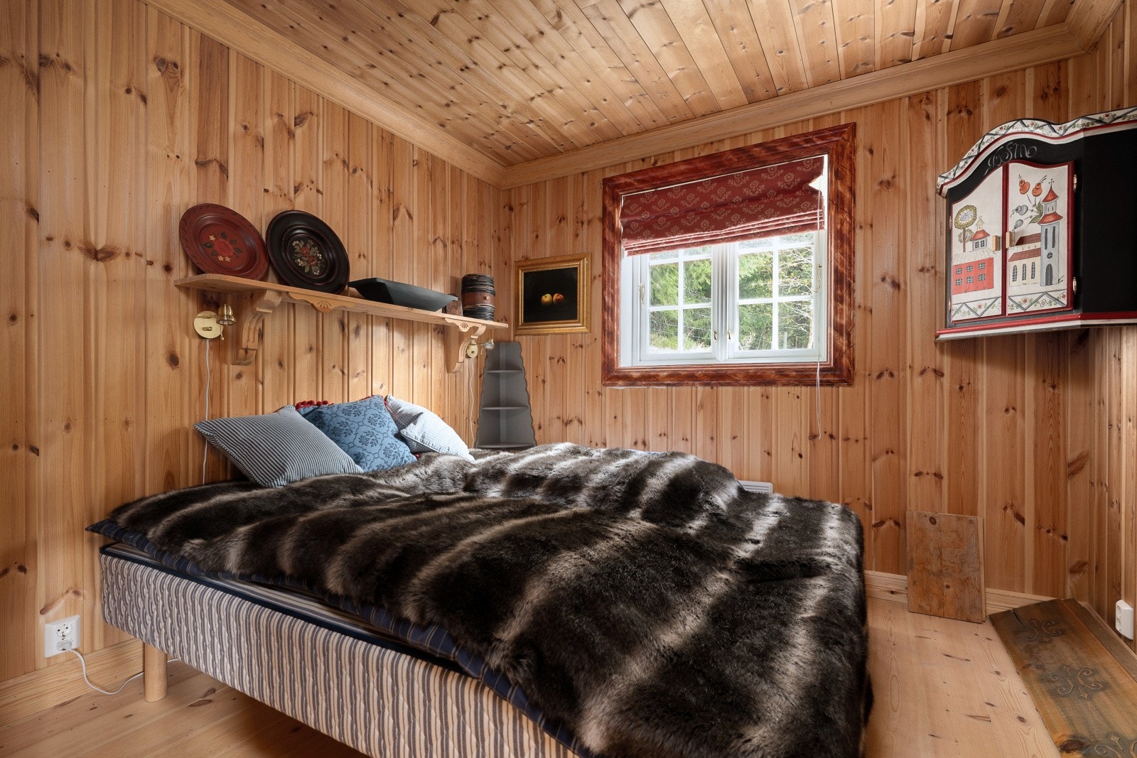 Soverom 6. Totalt er hytta innredet med 11 sengeplasser. Galleribilde