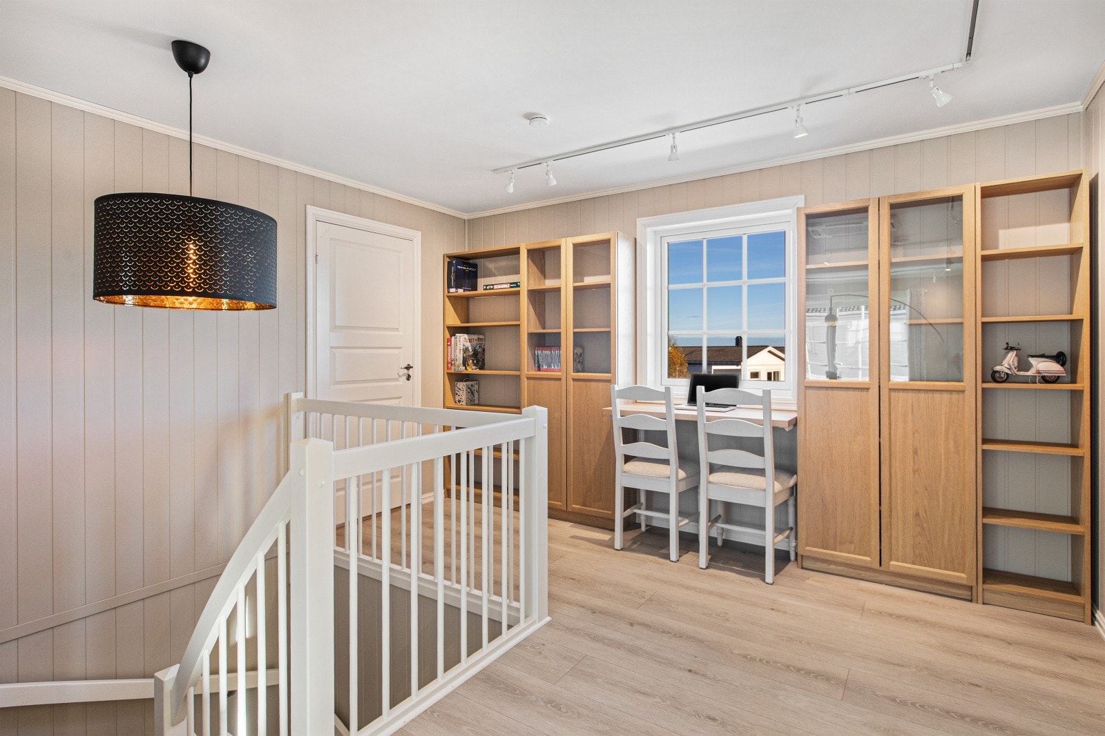 Trapperom sett fra andre etasje Galleribilde