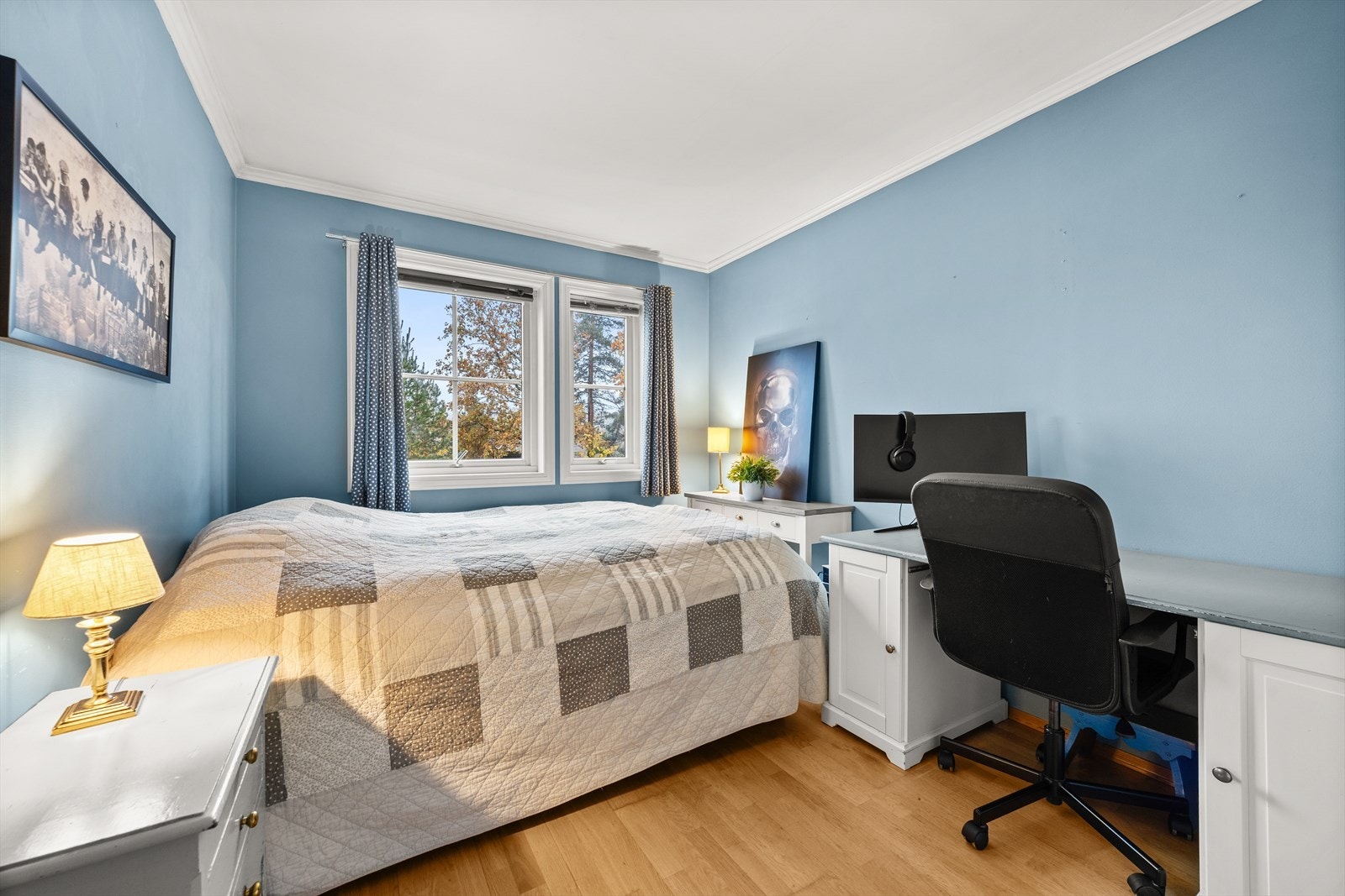 Leiligheten har to soverom, begge av god størrelse. Galleribilde