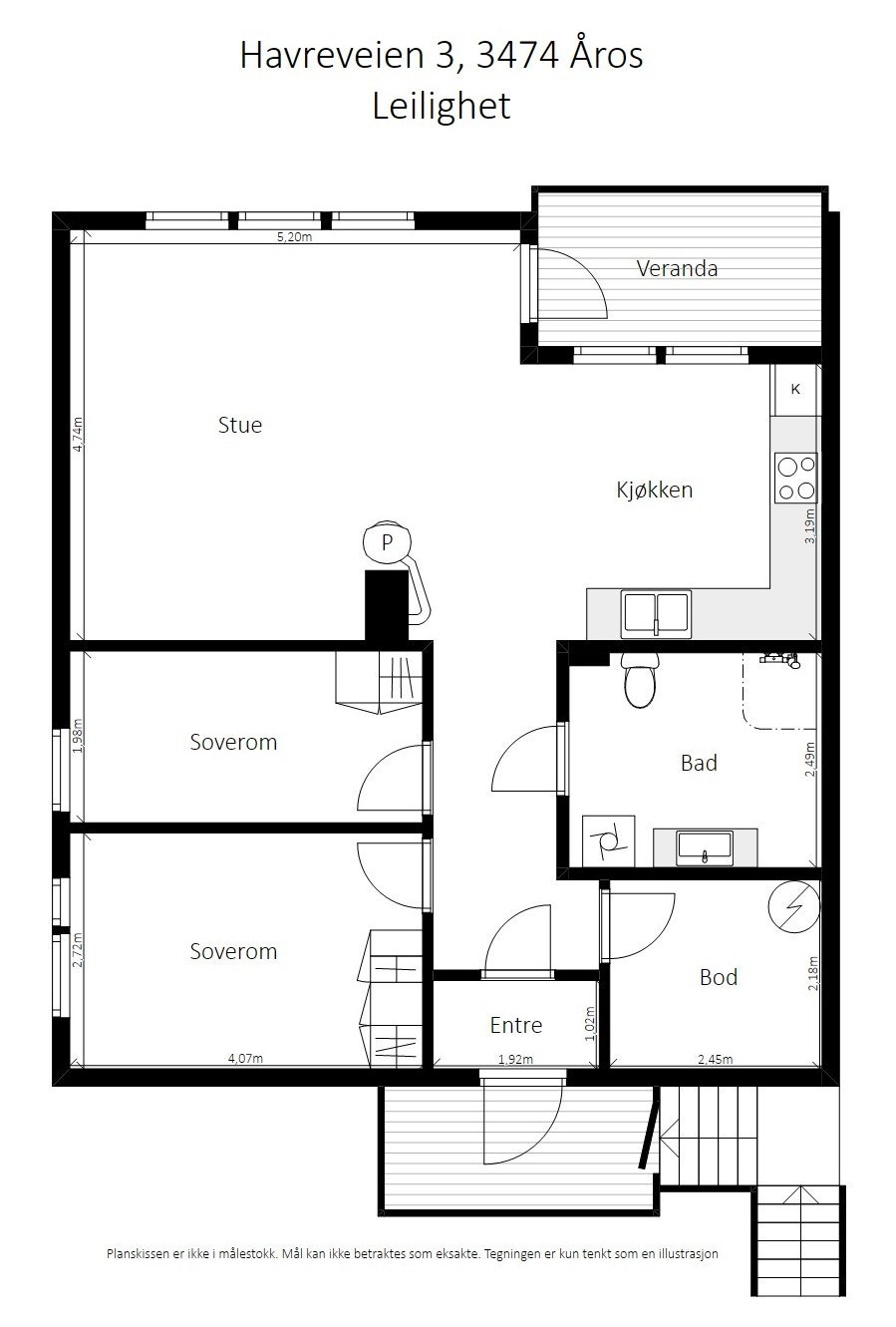 Plantegning. Galleribilde