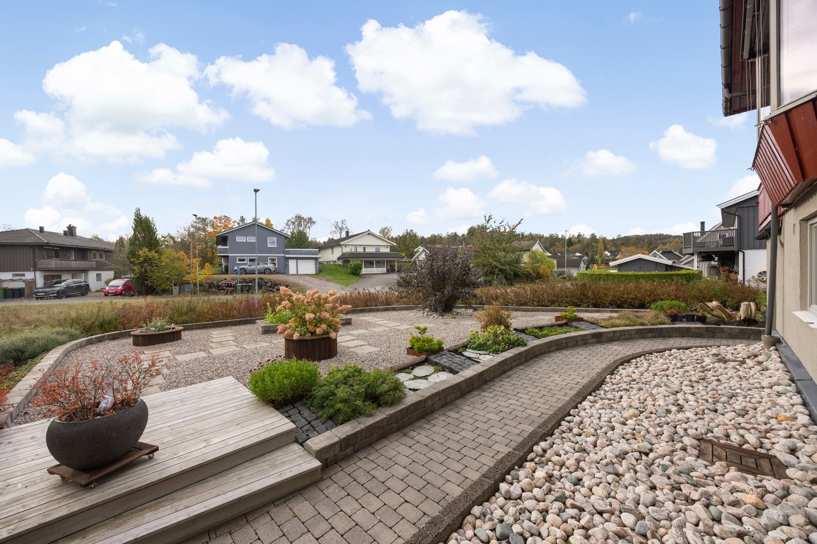 Pent opparbeidet hage Galleribilde