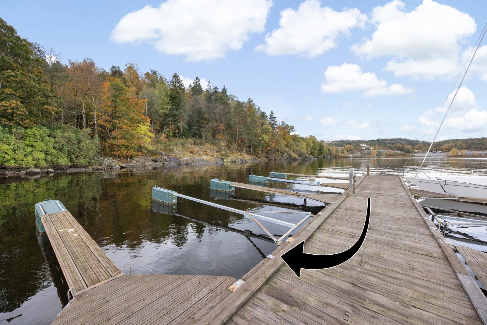 Det følger båtplass med boligen! Galleribilde