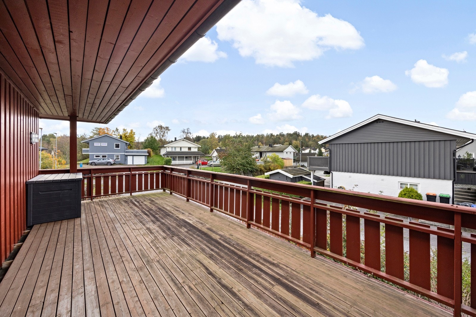 Overbygget terrasse Galleribilde