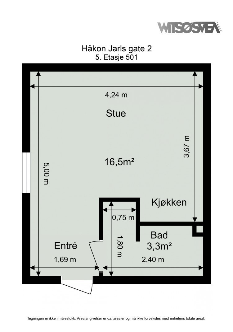 Planskisse. Galleribilde