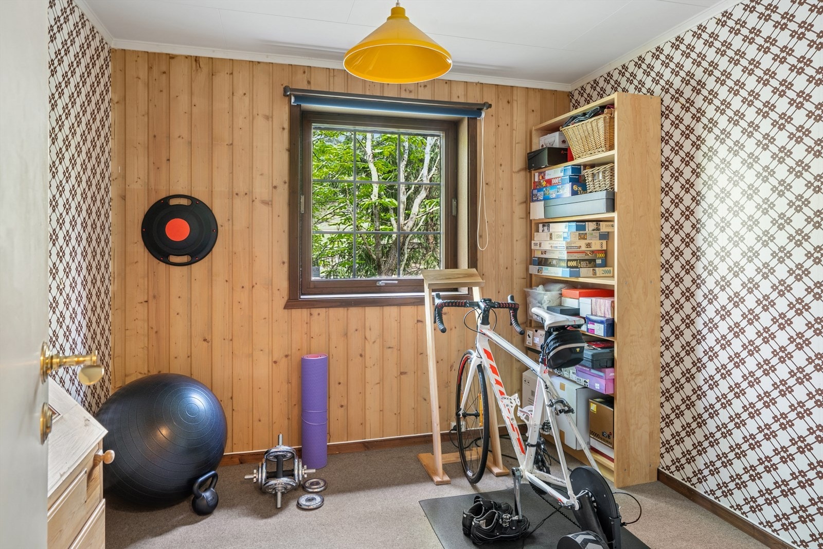 Innredet trimrom eller soverom Galleribilde