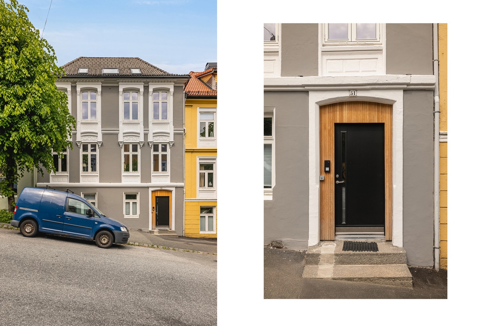 Midt i Bergen sentrum, i en tilbaketrukket gate mellom Grieghallen og Nygårdsparken finner man Strømgaten 51 Galleribilde