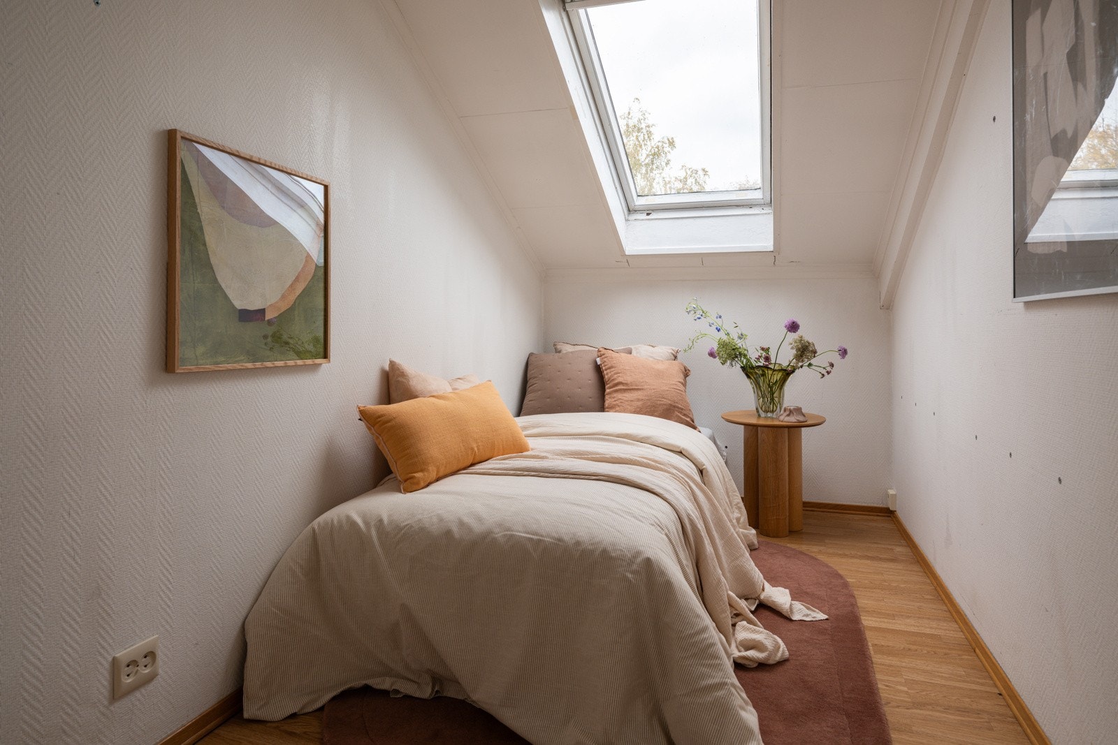 Soverom 4 er et noe mindre rom som passer fint som barnerom, gjesterom eller kontor. Galleribilde