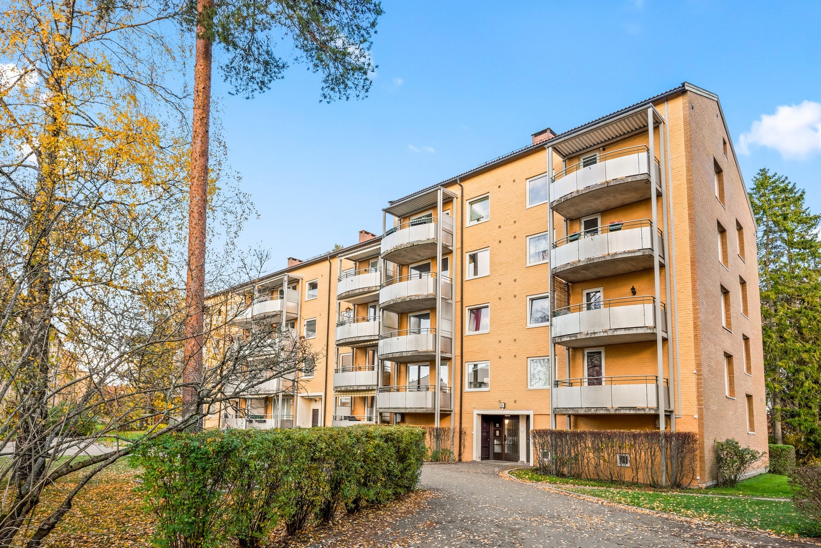 Byggets fasade Galleribilde