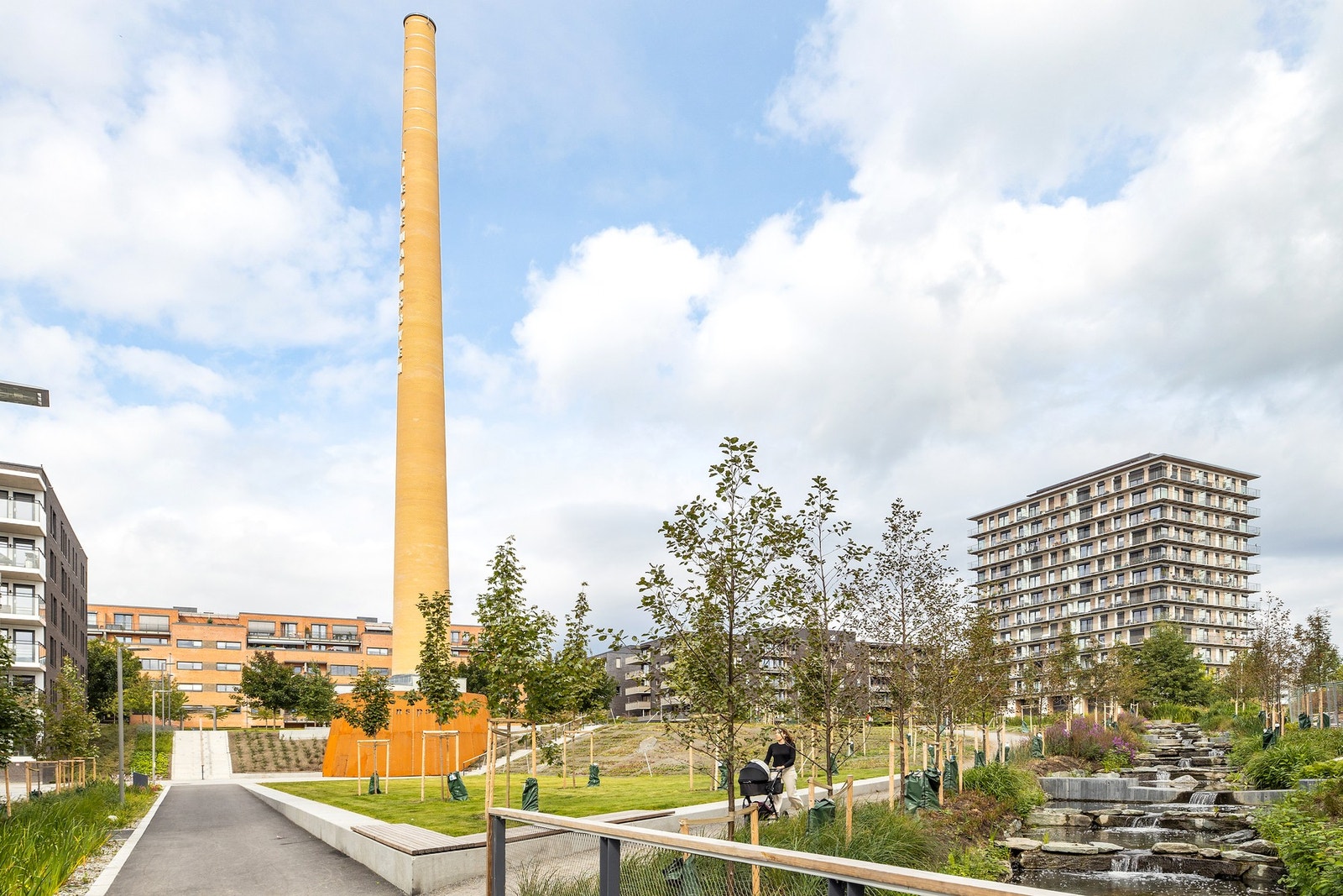 En pause fra byen? Da er tiedemannsparken ett perfekt sted Galleribilde