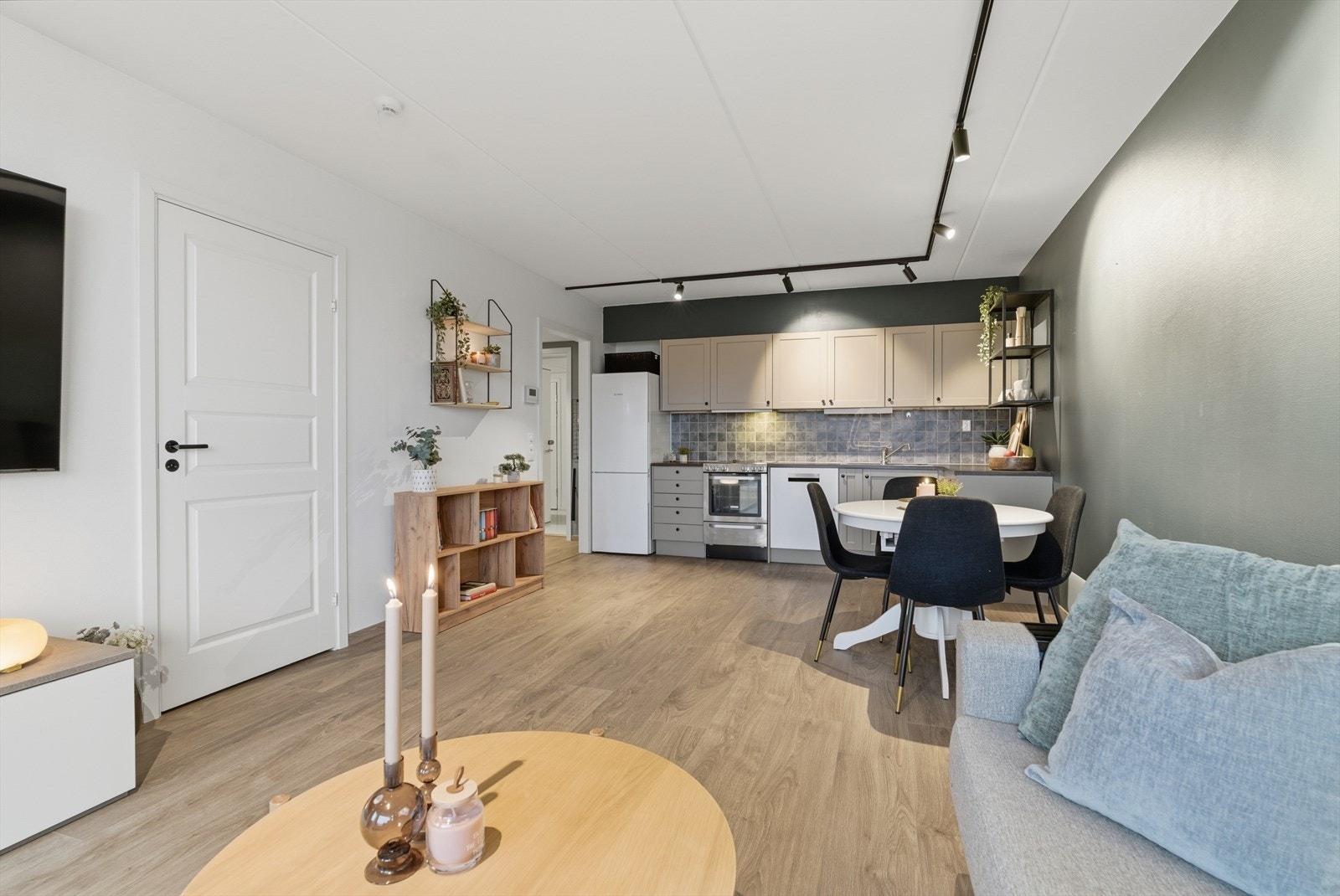 Leilighet med luftig og god atmosfære. Galleribilde