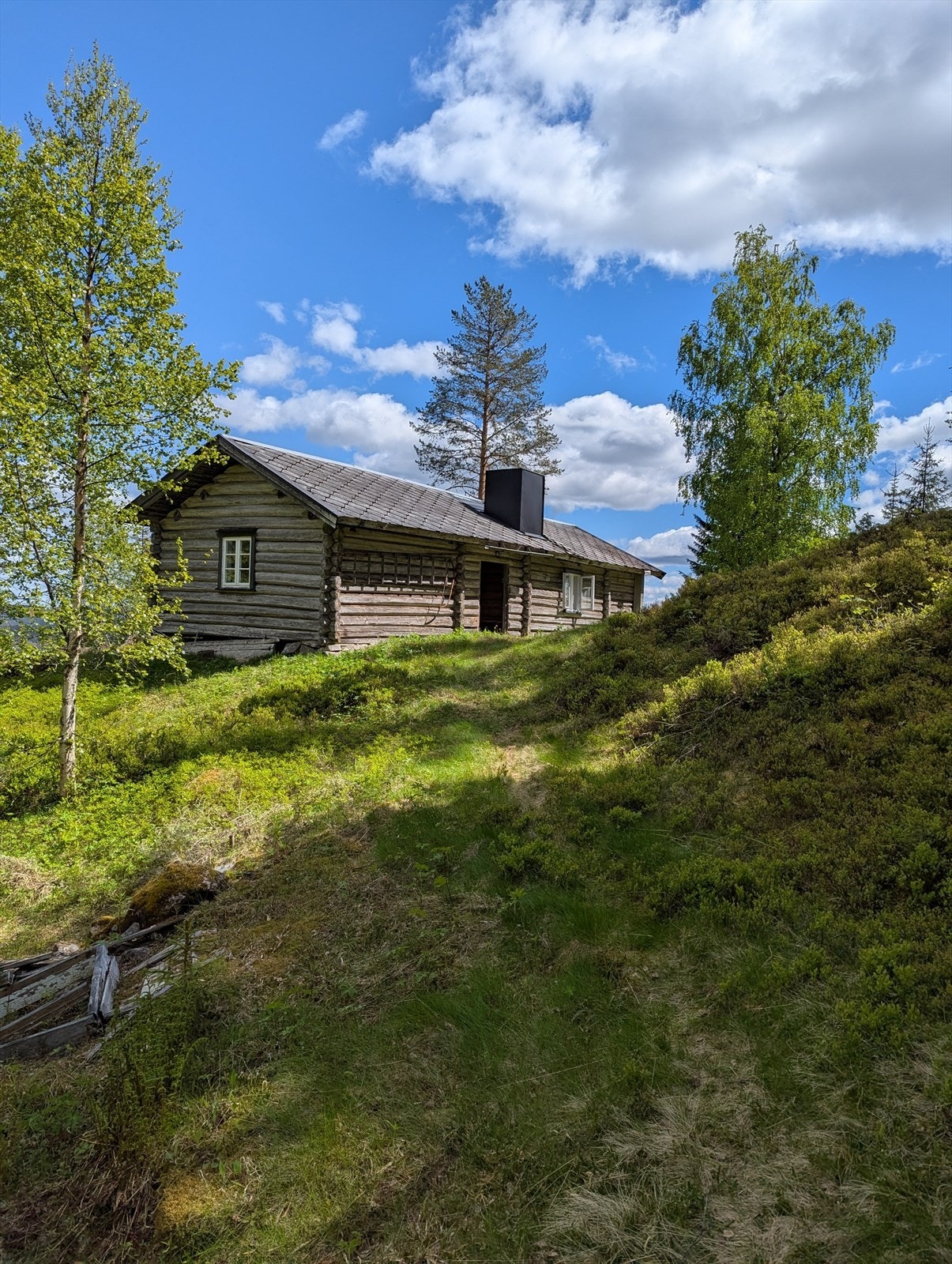 Sæterhuset som har en stor bruksverdi som fritidsbolig Galleribilde