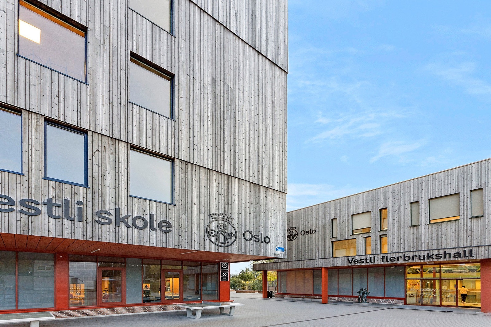 Gangavstand til flere barnehager og skoler. Galleribilde