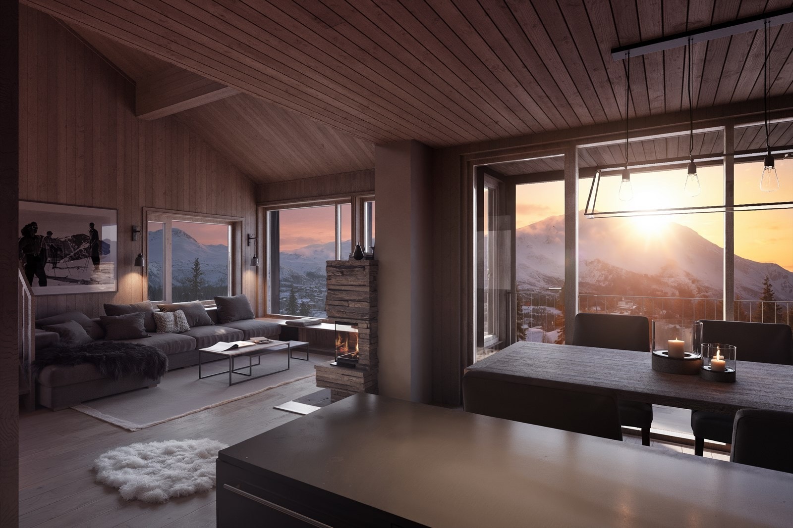 Fantastisk utsikt fra leilighet 301 Galleribilde