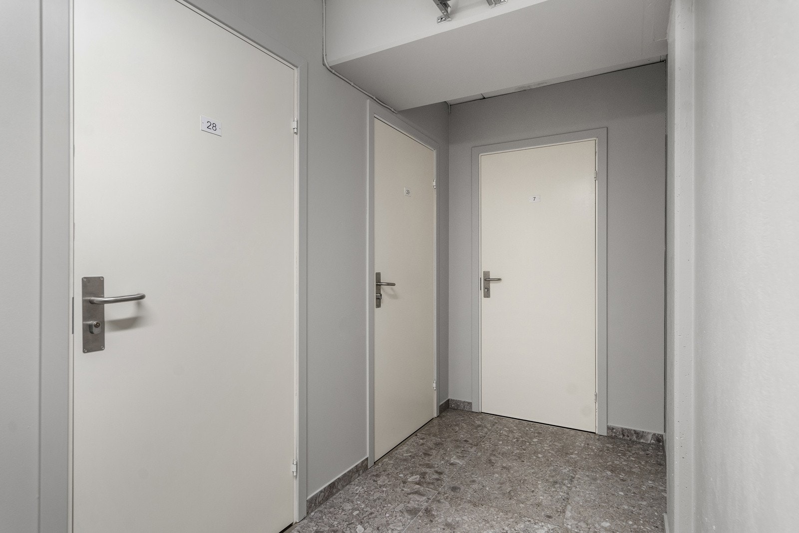 Fellesgang ved bodene Galleribilde