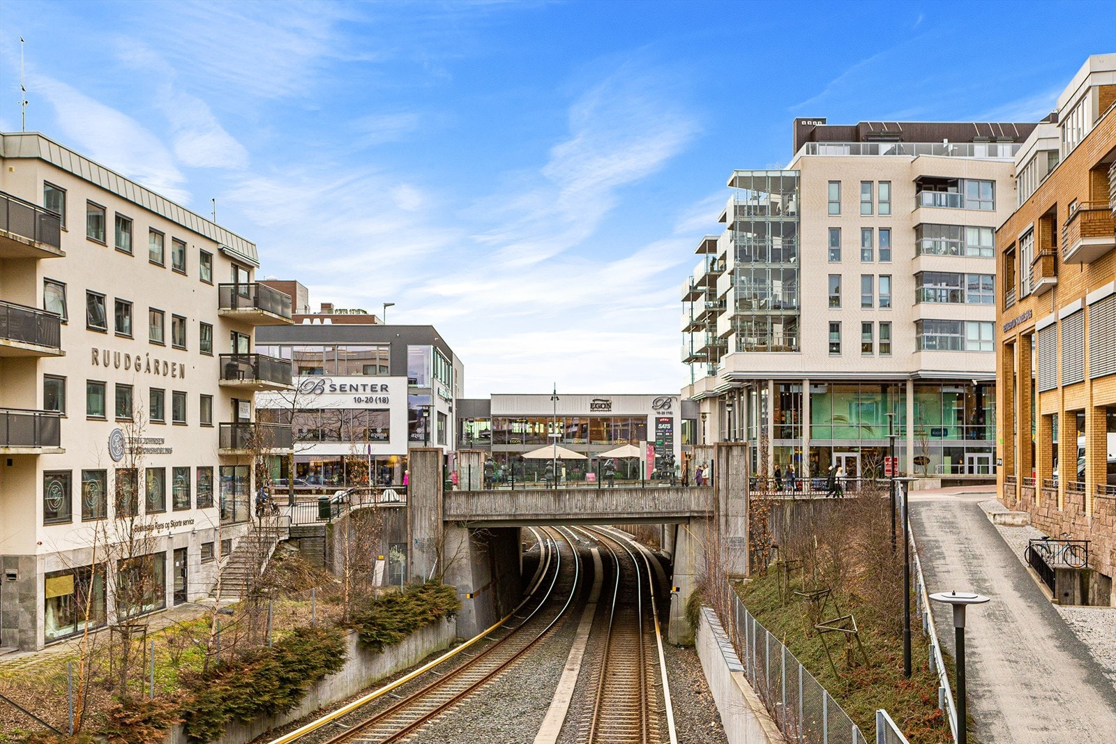 T-bane Bekkestua Galleribilde