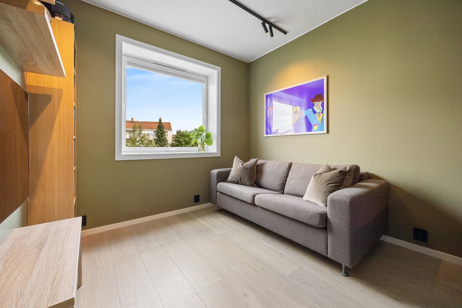 Her er det god plass til ønsket innredning. Galleribilde