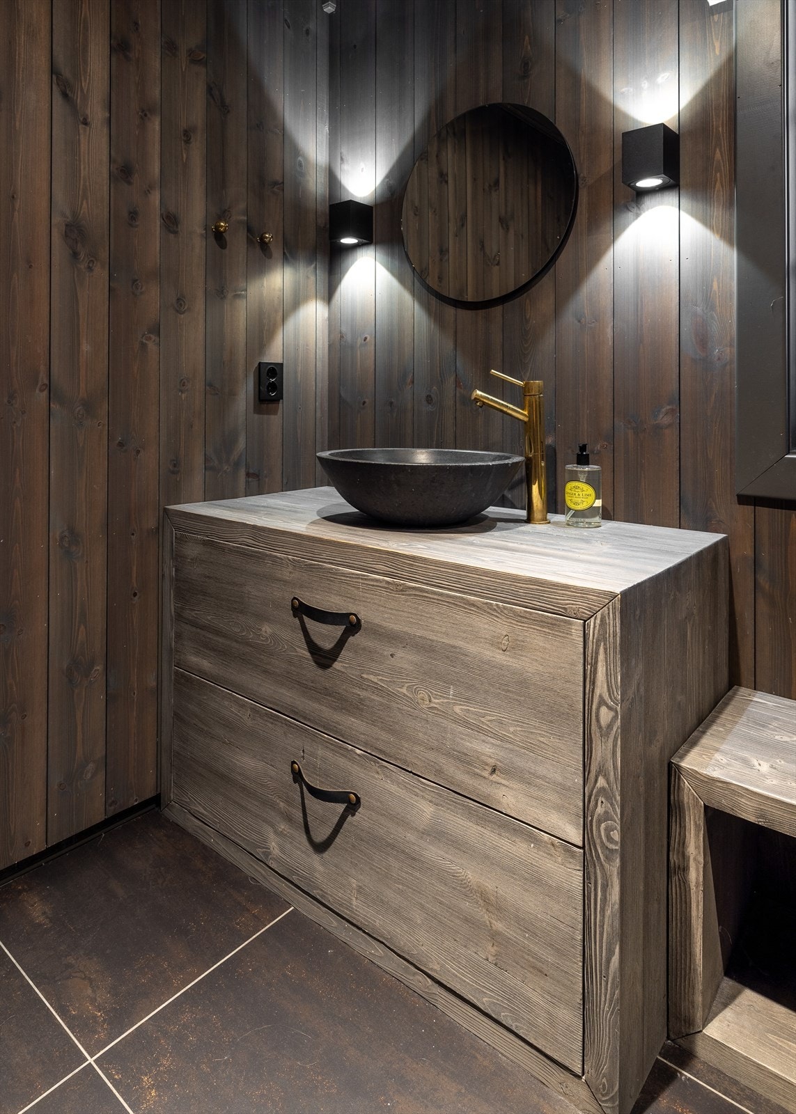 Innredningen er levert av Drivved.no Galleribilde