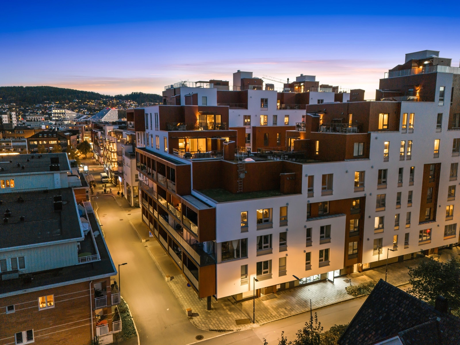 Leiligheten ligger i populære Fagerborgkvartalet, midt i Lillestrøm sentrum. Galleribilde