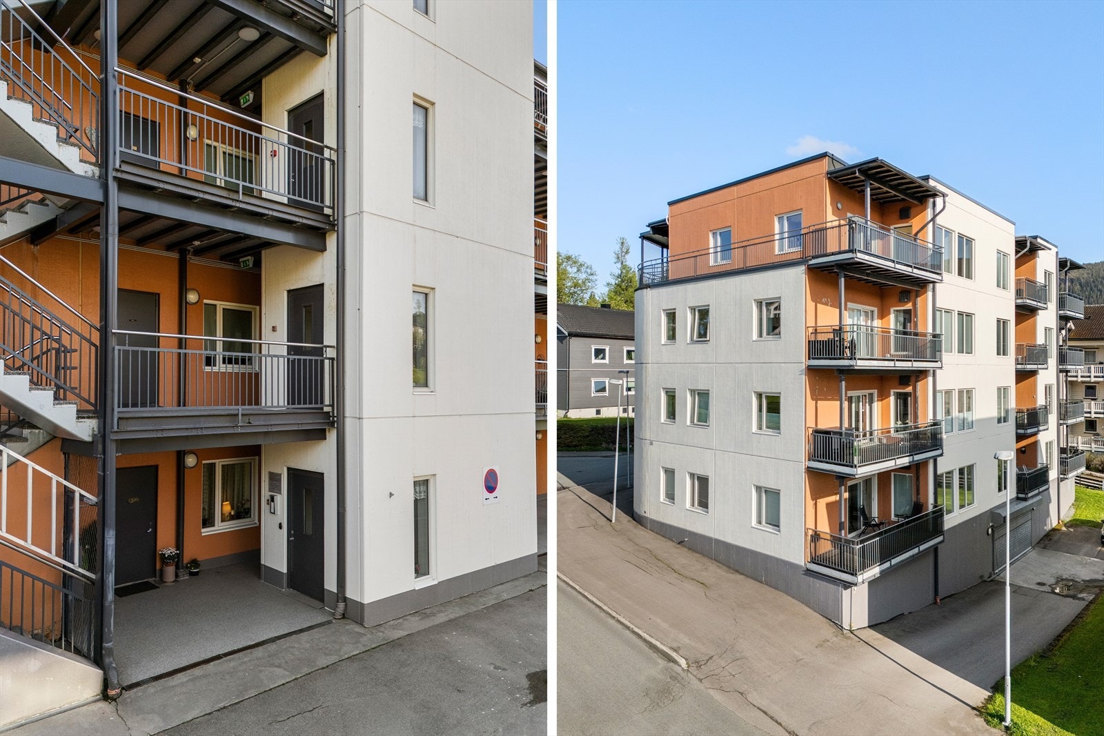 Boligens røde tråd er uten tvil dens gulvflater som er av enstavs eikeparkett, som kan trenge litt omsorg. Ellers er leiligheta i gipset og listefri utførelse mellom tak og vegger. I taket finner du spotter flere steder. Galleribilde