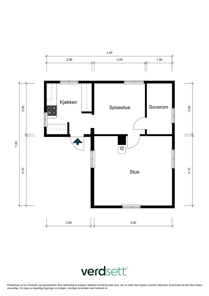 - Plantegning - Galleribilde