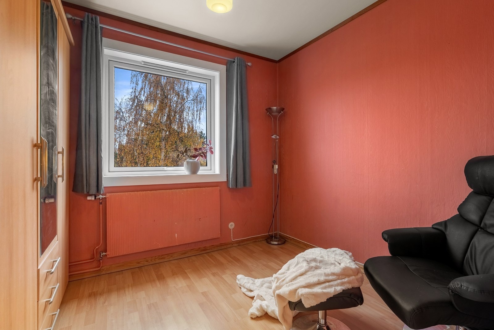 Soverom 2 egner seg godt som barnerom, gjesterom eller kontor. Galleribilde