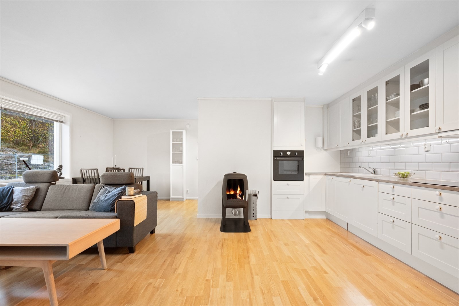 I andre enden av leiligheten har man soverom nr 3, bad og vaskerom Galleribilde